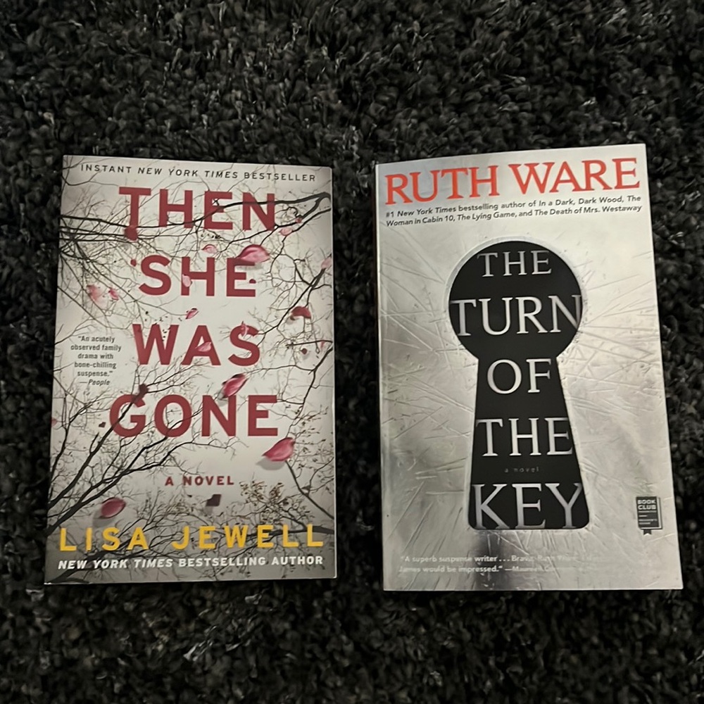 Two paperback books